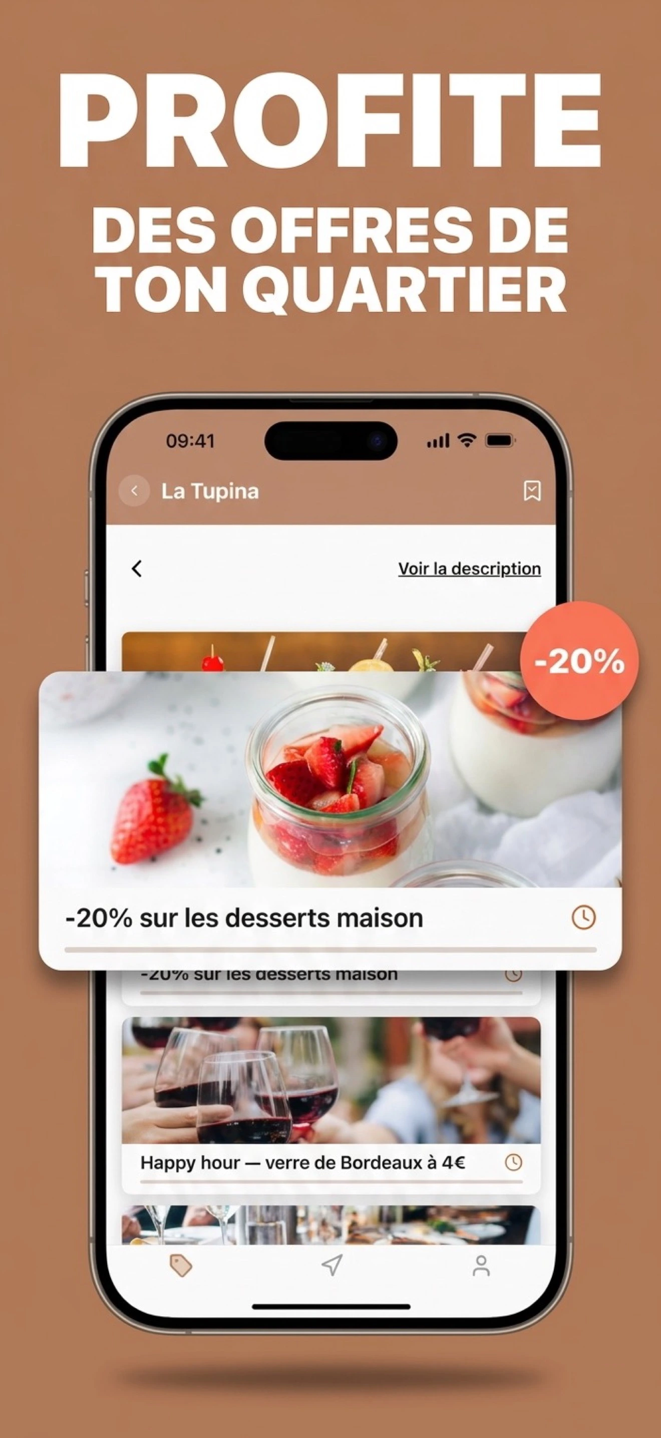 Application Passmax — offre active du commerce partenaire
